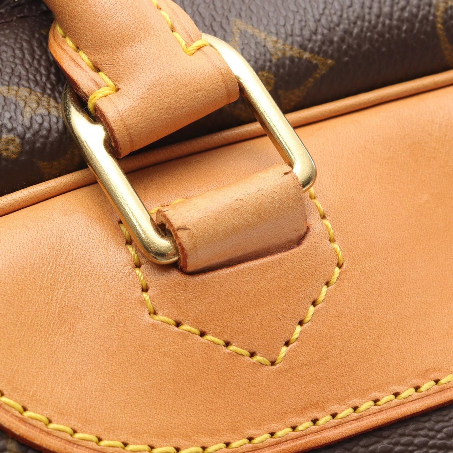 Louis Vuitton Deauville Bowling Vanity Monogram Handbag - Timeless Elegance