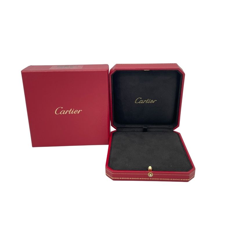 Cartier Love 3 Hoop Necklace in 750WG with Diamonds