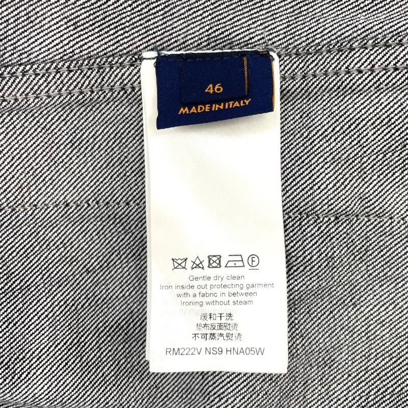 Louis Vuitton Black Karakorum Denim Jacket - Timeless Elegance