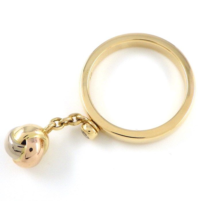 Cartier Baby Trinity Swing Drop Ring with Diamond - 3 Colors