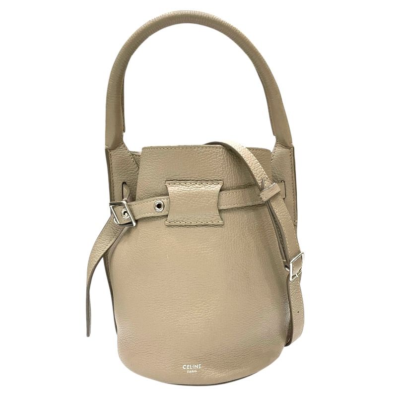 CELINE Big Bag Bucket Nano in Drummed Calfskin - Exquisite Luxury