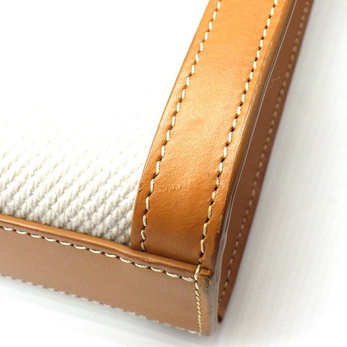 CELINE Vertical Cabas Handbag in Natural Tan - Timeless Elegance