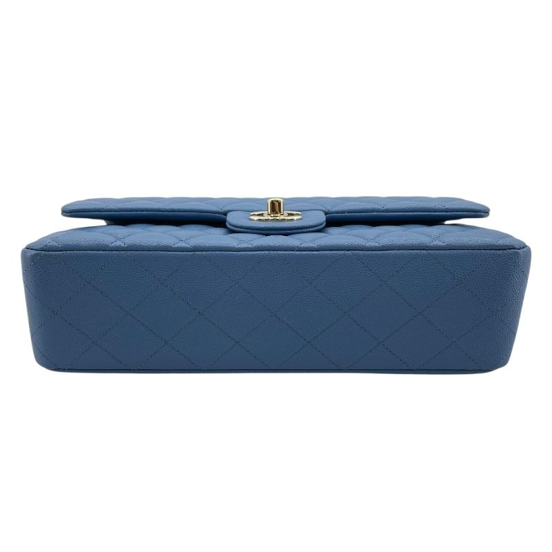 CHANEL Matelassé 25 Black Caviar Skin Shoulder Bag