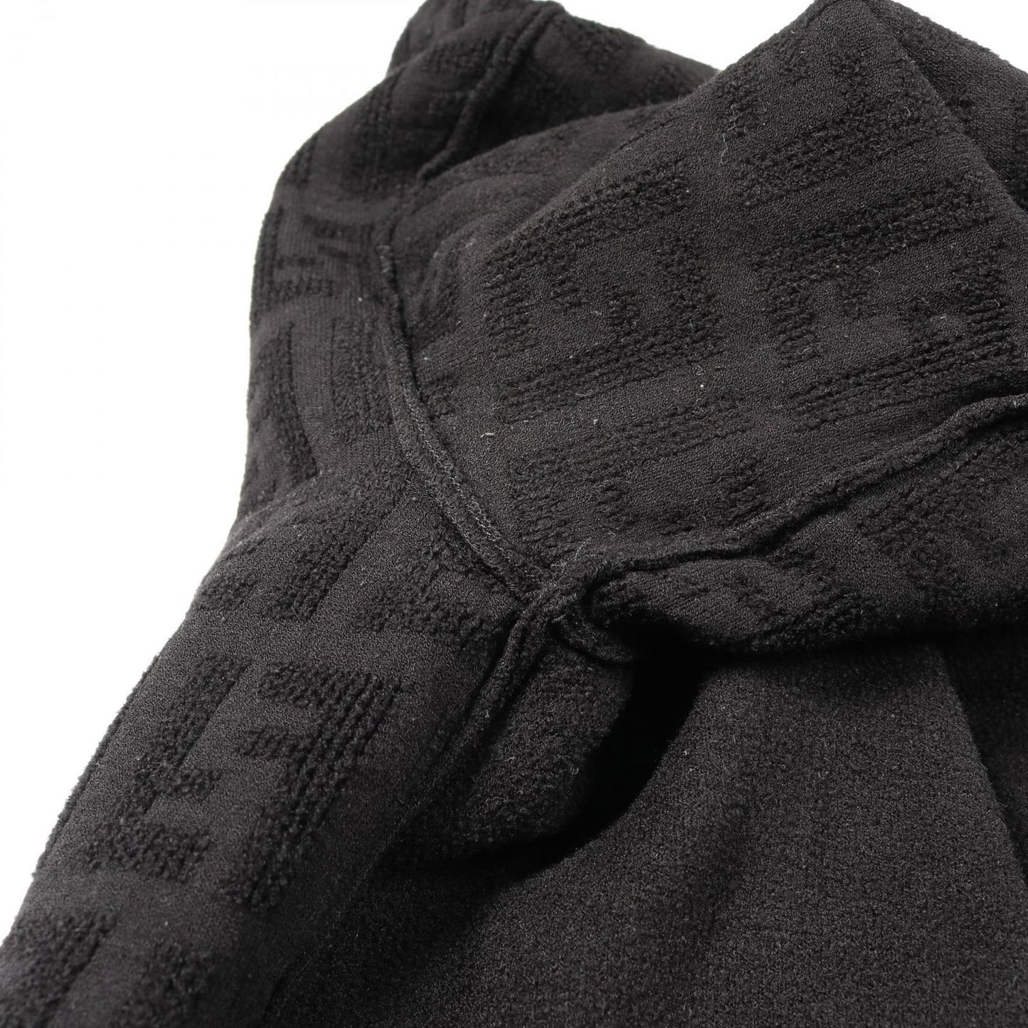 FENDI Black Zucca Knit Turtleneck - Timeless Elegance