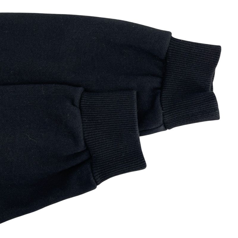 CELINE Logo Studded Black Cotton Sweatshirt - Size S