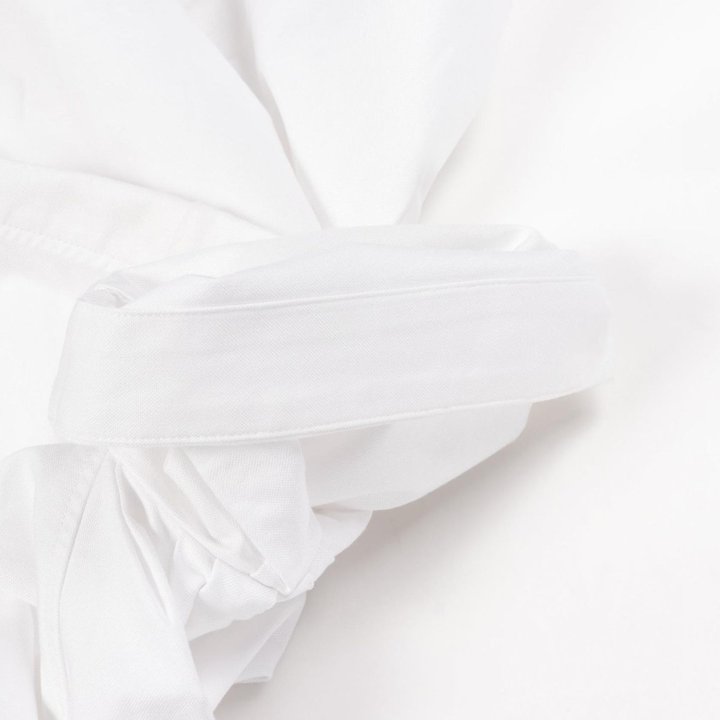 THOM BROWNE Oversized Oxford Shirt - Timeless Elegance in White