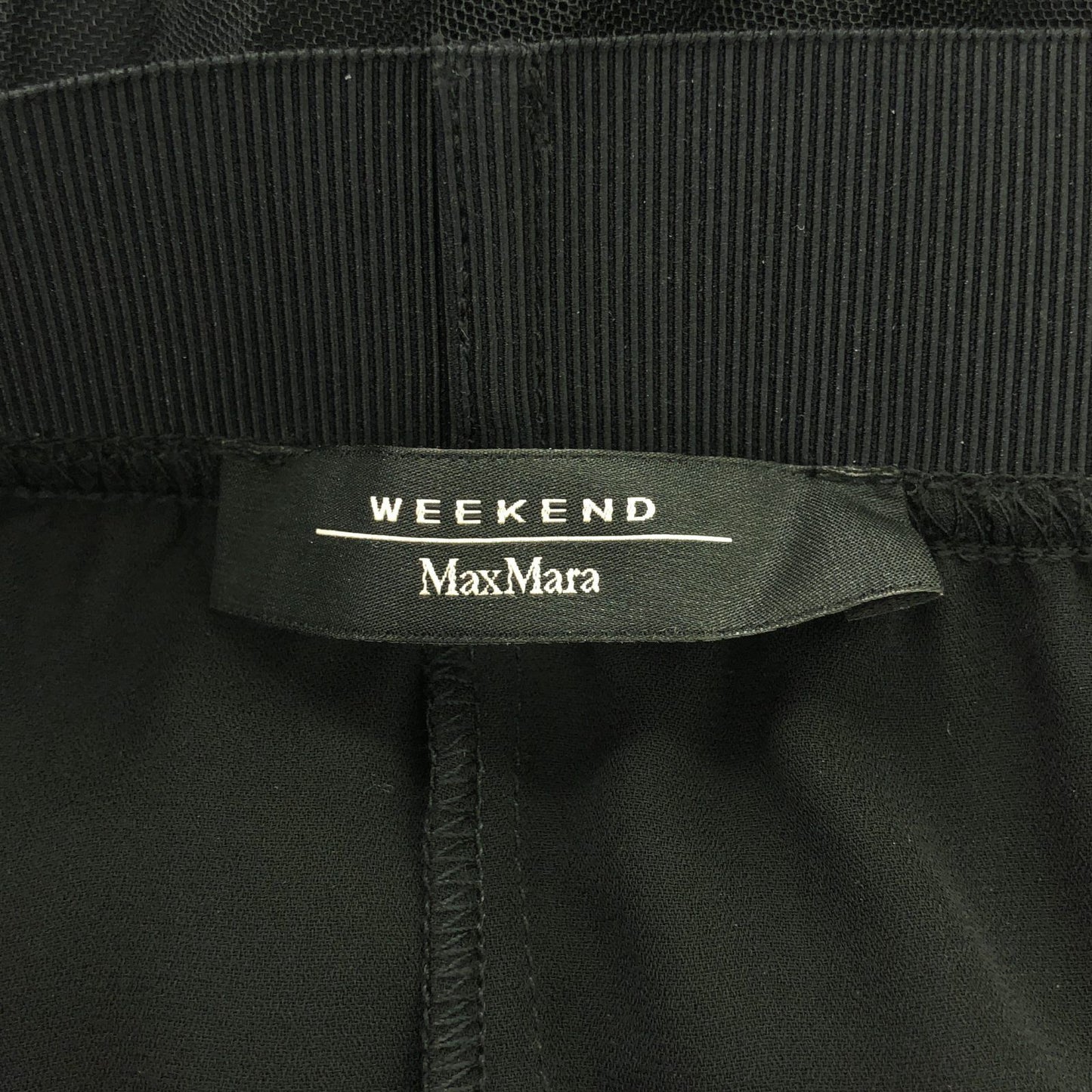 WEEK END Max Mara Elegant Black Skirt - Size M