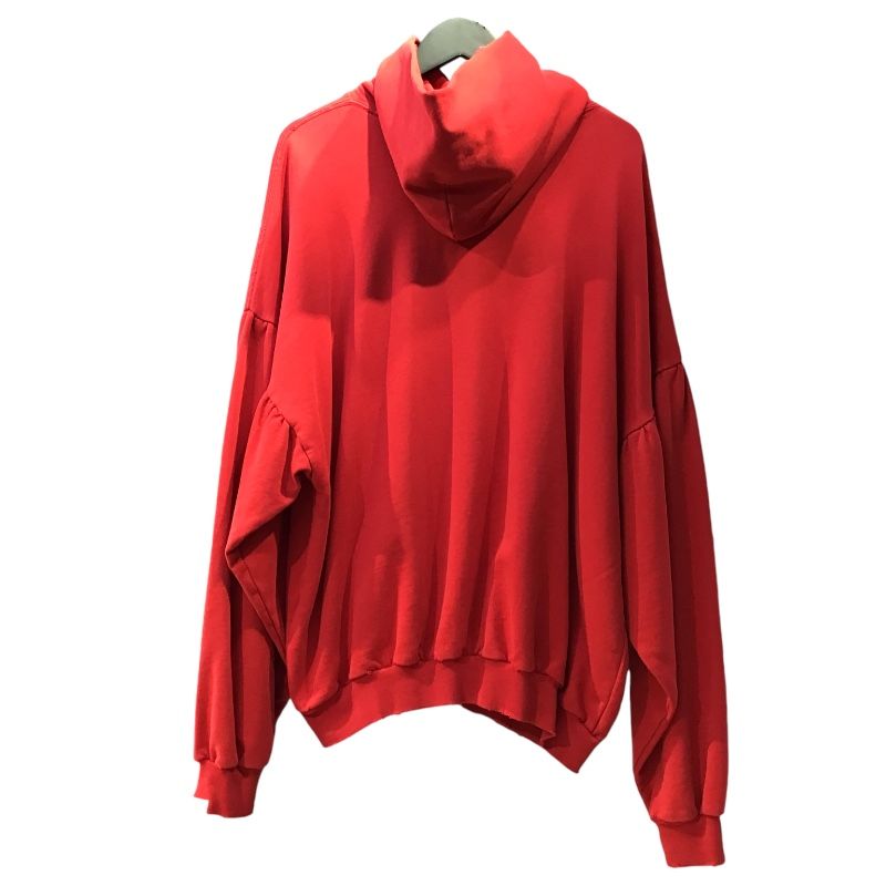 Balenciaga Oversized Distressed Sweatshirt in Red - Exclusive Edition