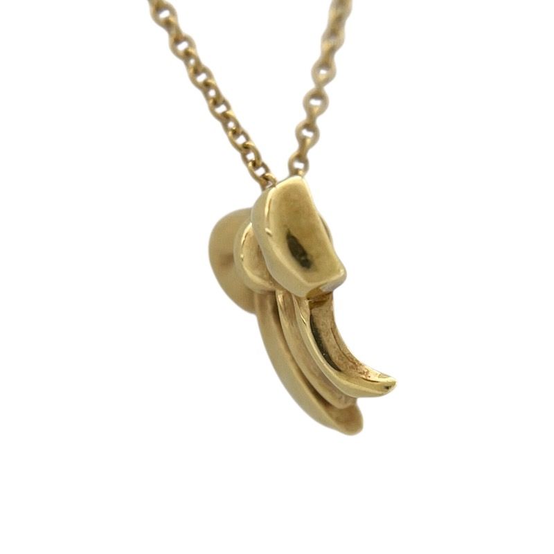 Tiffany & Co. K18YG Ribbon Necklace - Exquisite Elegance