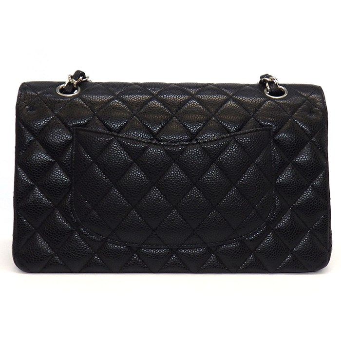 Chanel Classic Matelassé 25 Handbag - Timeless Elegance in Black