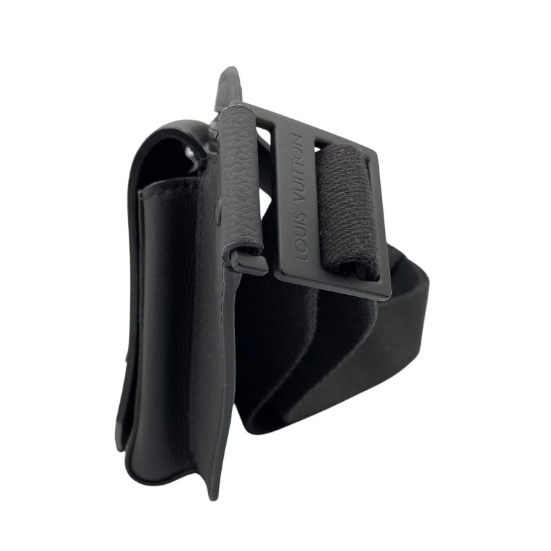 Louis Vuitton Takeoff Sling M57081 in Noir Grain Calf Leather