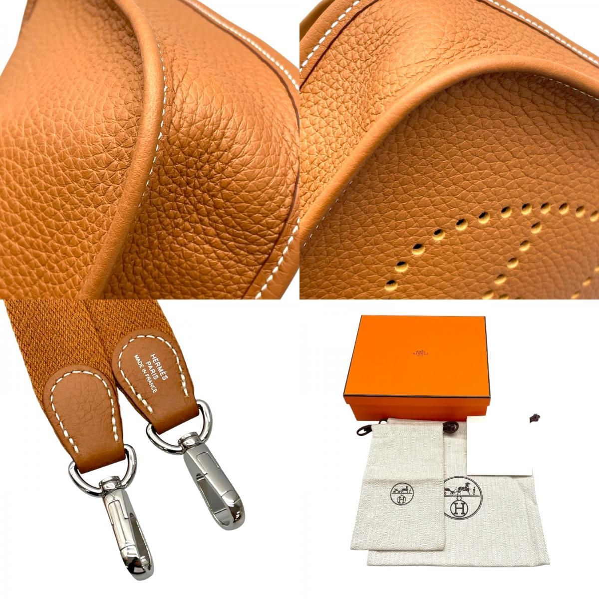 HERMES Evelyne TPM Gold & Silver Hardware - Exquisite Luxury Shoulder Bag