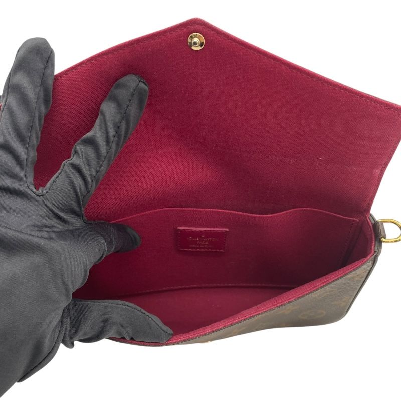 Louis Vuitton Pochette Felicie M81896 Monogram Canvas Shoulder Bag
