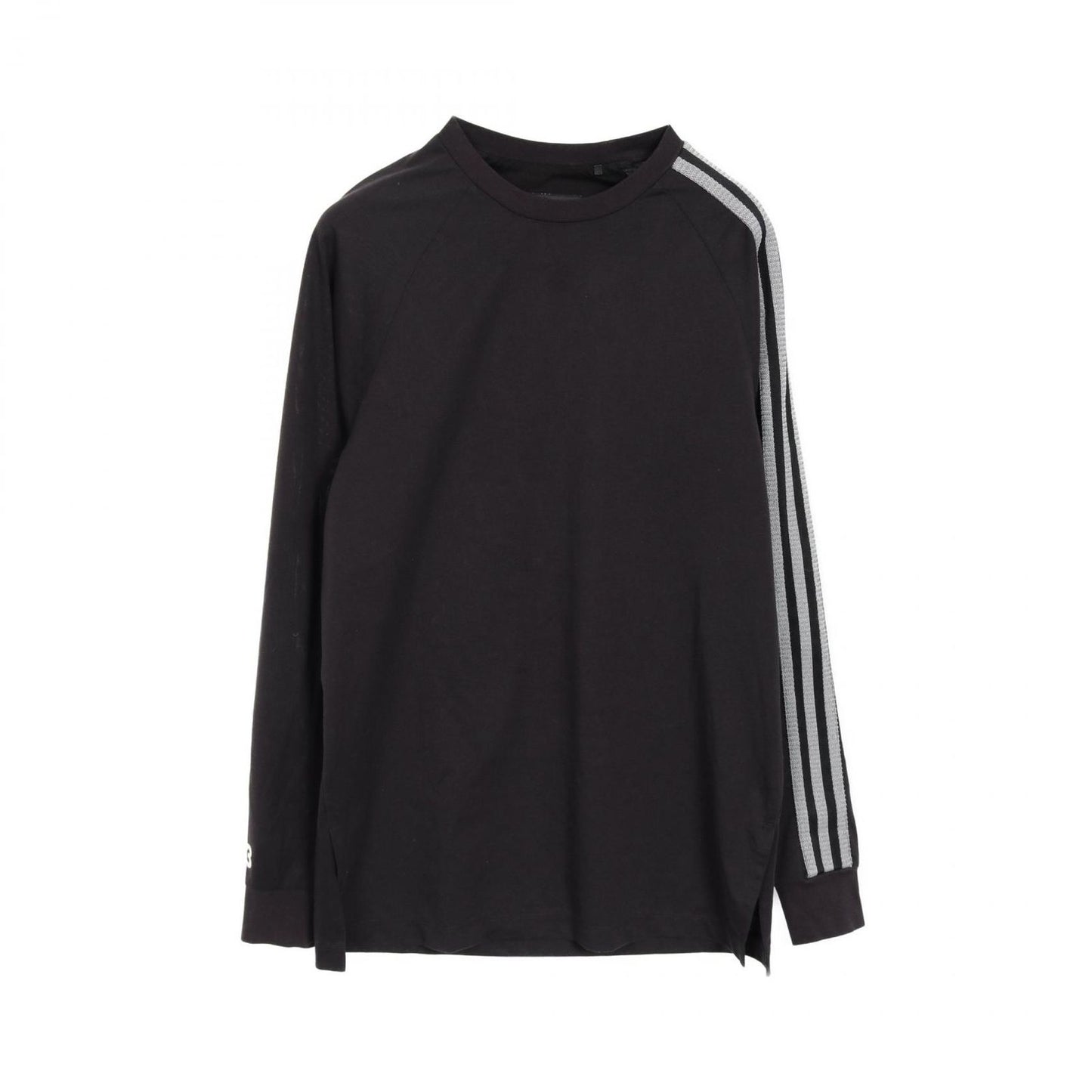 Y-3 3 Stripes Cotton Tee - Black - Size 2XS - Exclusive Design