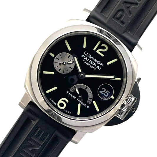 Panerai Luminor Power Reserve PAM00125 - Black Stainless Steel Watch