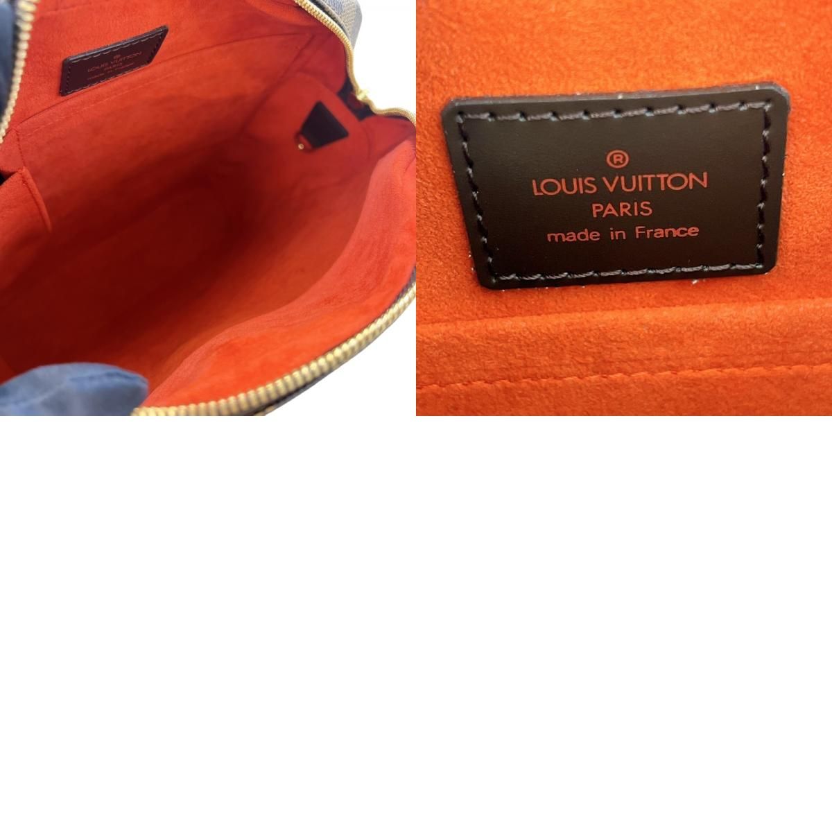 Louis Vuitton Ipanema GM Damier Canvas Leather Shoulder Bag