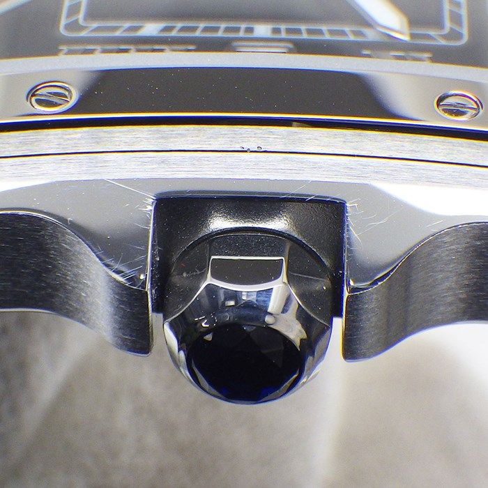 Cartier Santos LM WSSA0076 Automatic Watch - Square Gray Dial