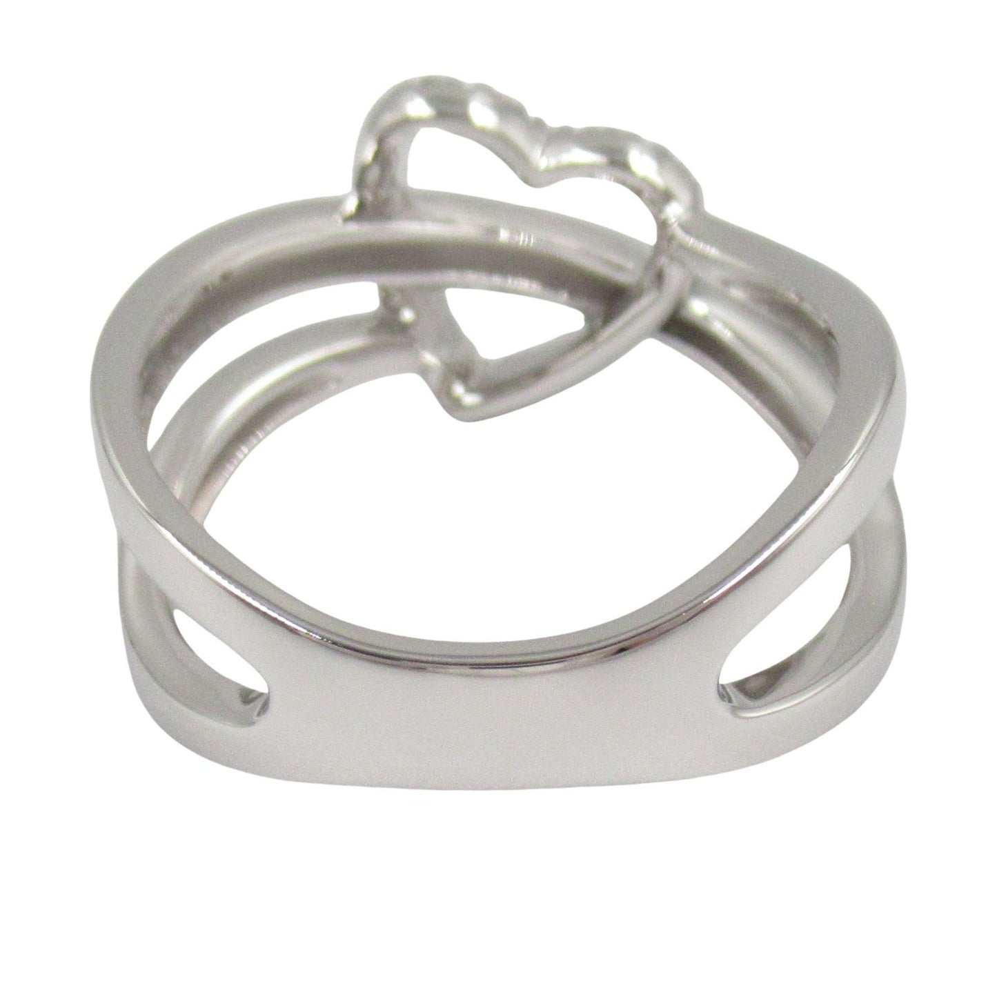 Vendome Aoyama Diamond Ring in K18 White Gold - Size 12