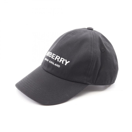 BURBERRY London England Black Baseball Cap - Unisex Luxury Accessory