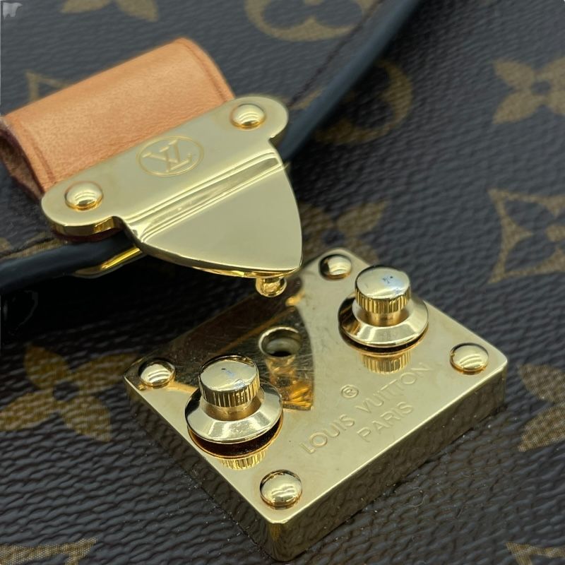 Louis Vuitton Pochette Métis MM Monogram Canvas Shoulder Bag