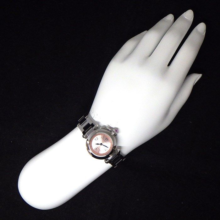 Cartier Miss Pasha W3140008 Quartz Watch with Pink Dial