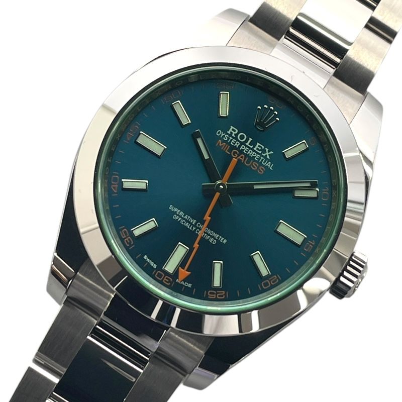 ROLEX Milgauss Z Blue 116400GV - Iconic Luxury Timepiece