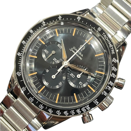 OMEGA Speedmaster First Omega in Space - Iconic Black Stainless Steel