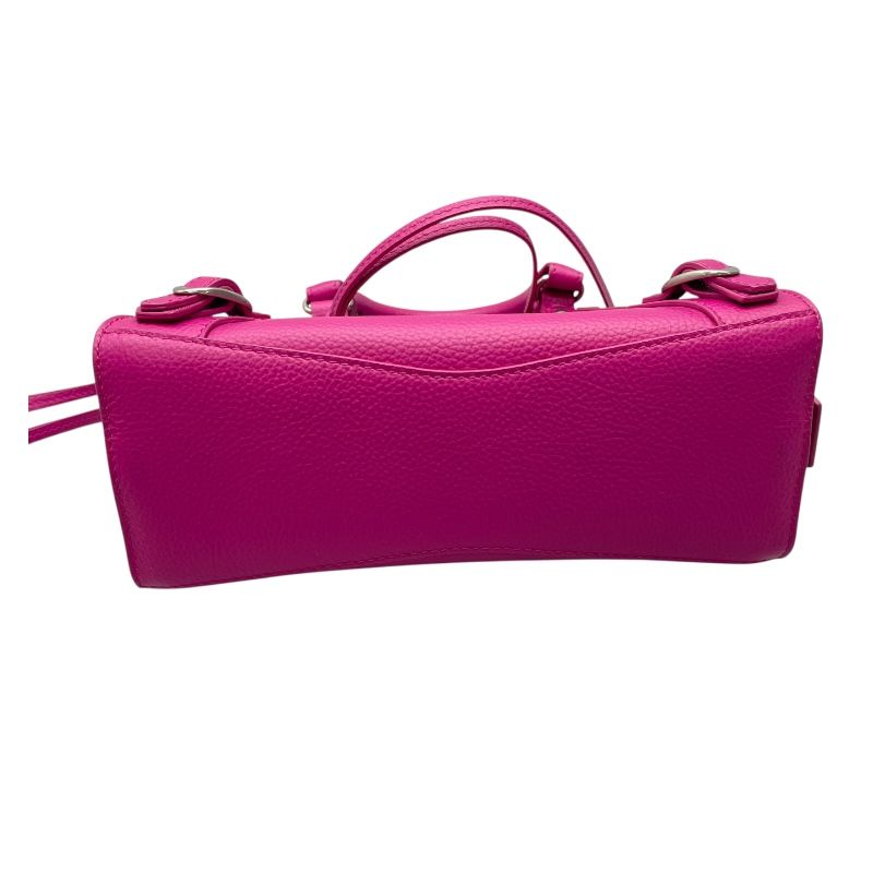 Balenciaga Mini Neo Classic City Purple Leather Shoulder Bag