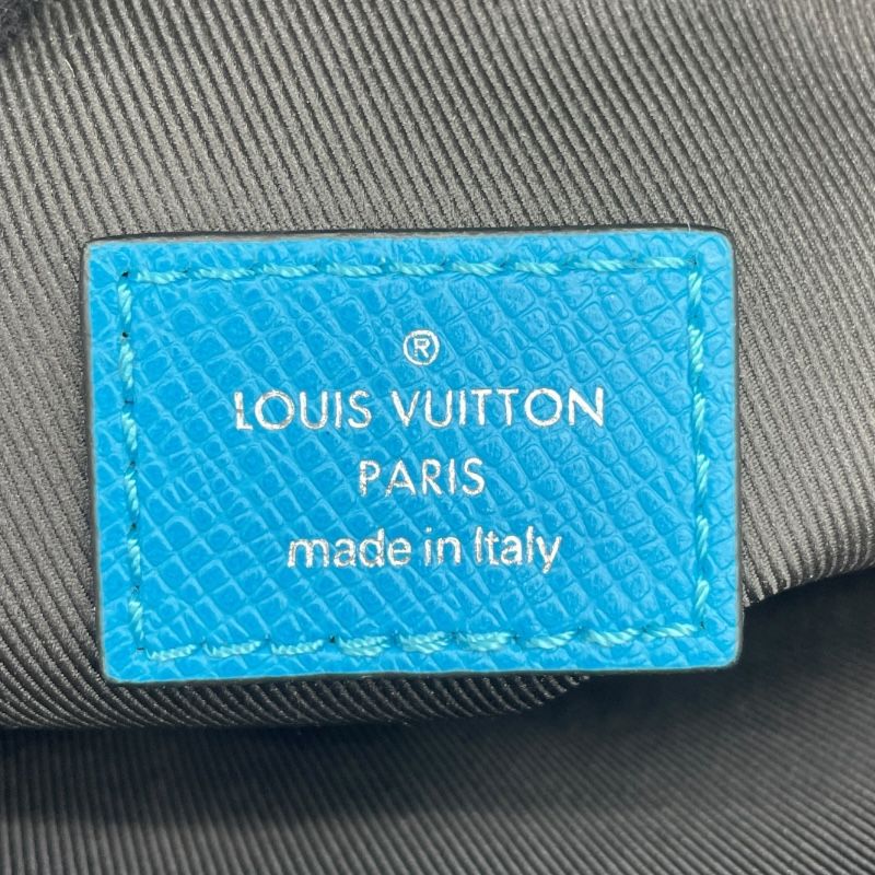 Louis Vuitton Outdoor Messenger PM in Blue Taiga Leather