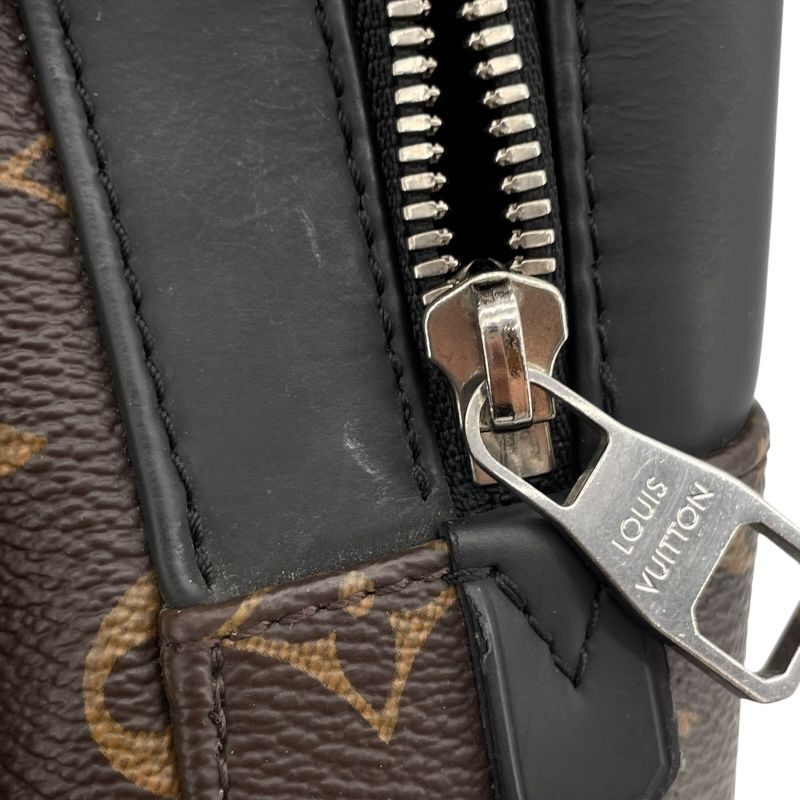 Louis Vuitton Josh M41530 Monogram Macassar Brown Backpack