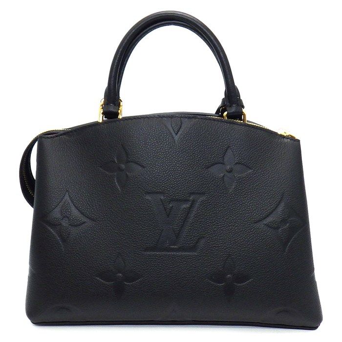 Louis Vuitton Petit Palais PM Handbag - Noir Monogram Empreinte