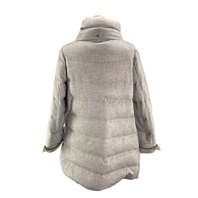HERNO Cashmere Down Jacket in Gray - Women's Luxury Outerwear