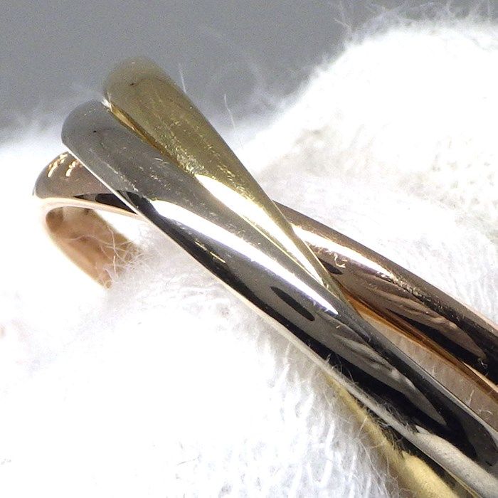 Cartier Trinity XS Ring in Tri-Color Gold - K18PG, K18WG, K18YG