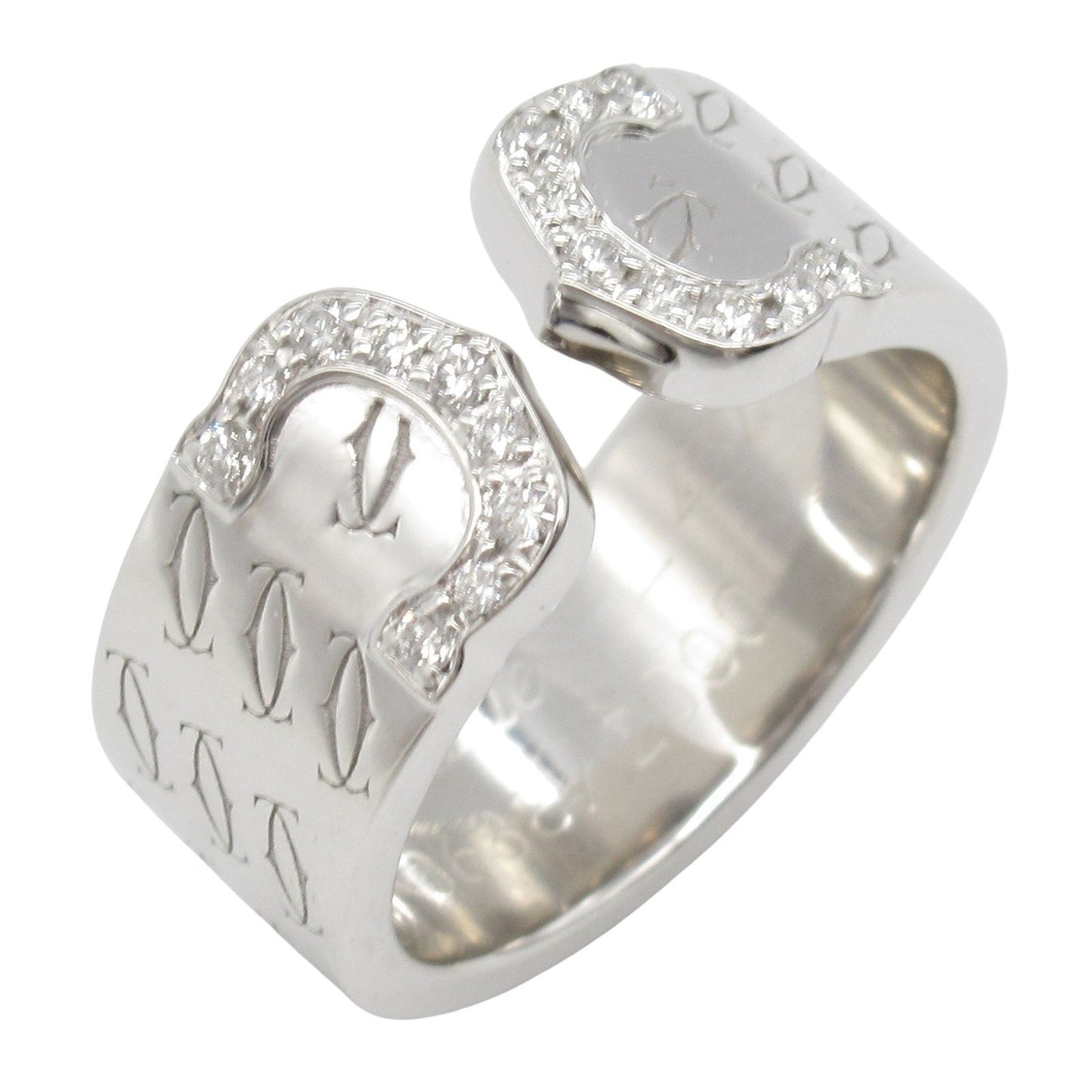 Cartier 2C Diamond Ring - 2000 Christmas Limited Edition