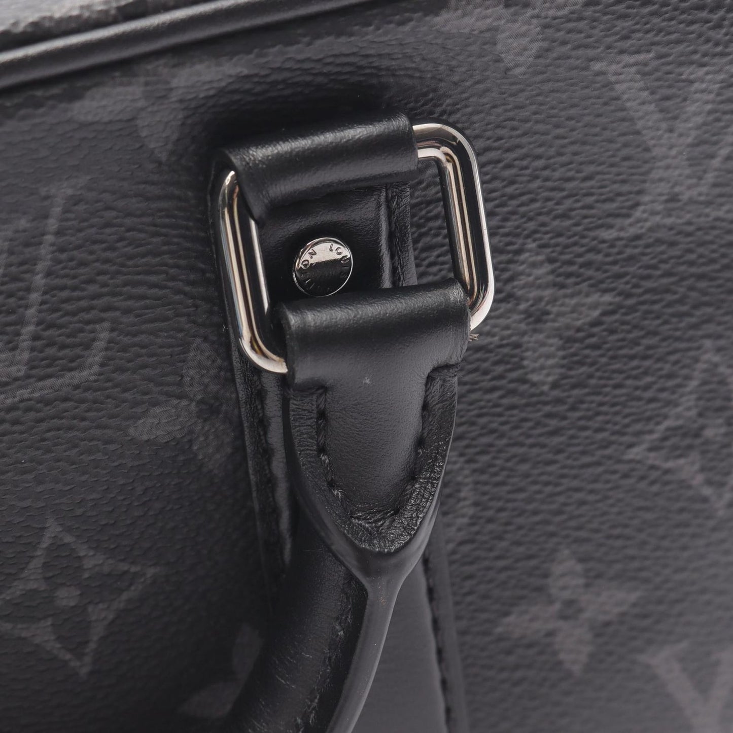 Louis Vuitton Nano PDV Handbag - Black Monogram Eclipse Canvas