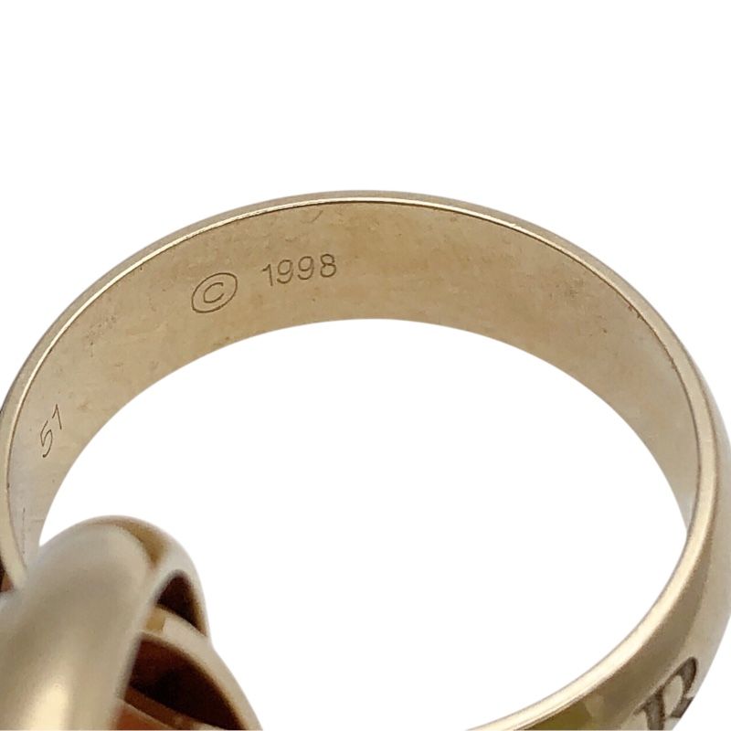 Cartier 1998 Trinity Ring in K18 White Gold - Timeless Elegance