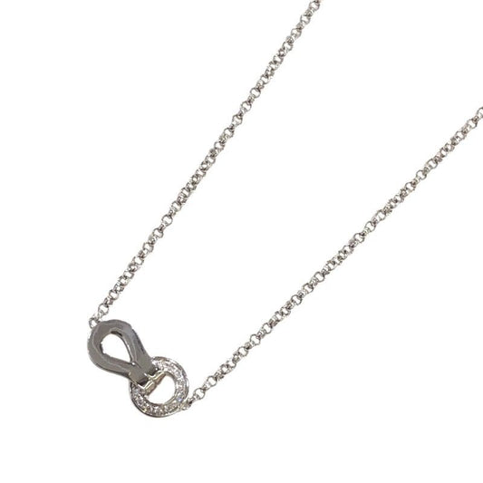 Cartier Agrafe Necklace in 750WG with Diamonds - Exquisite Luxury