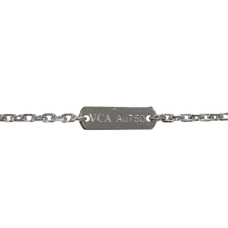 Van Cleef & Arpels Vintage Alhambra Necklace in 750WG & MOP