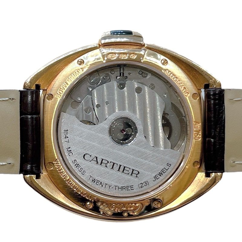 Cartier Clé de Cartier 35mm Automatic Watch in K18 Pink Gold