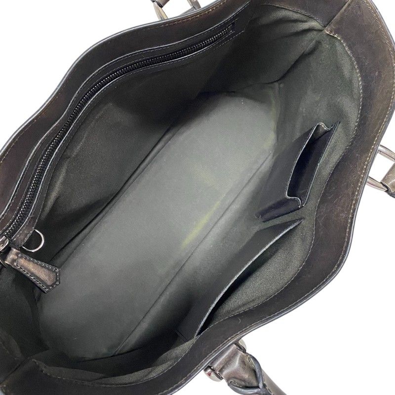 Berluti Trousseau Brown Leather Men's Tote Bag - Timeless Elegance