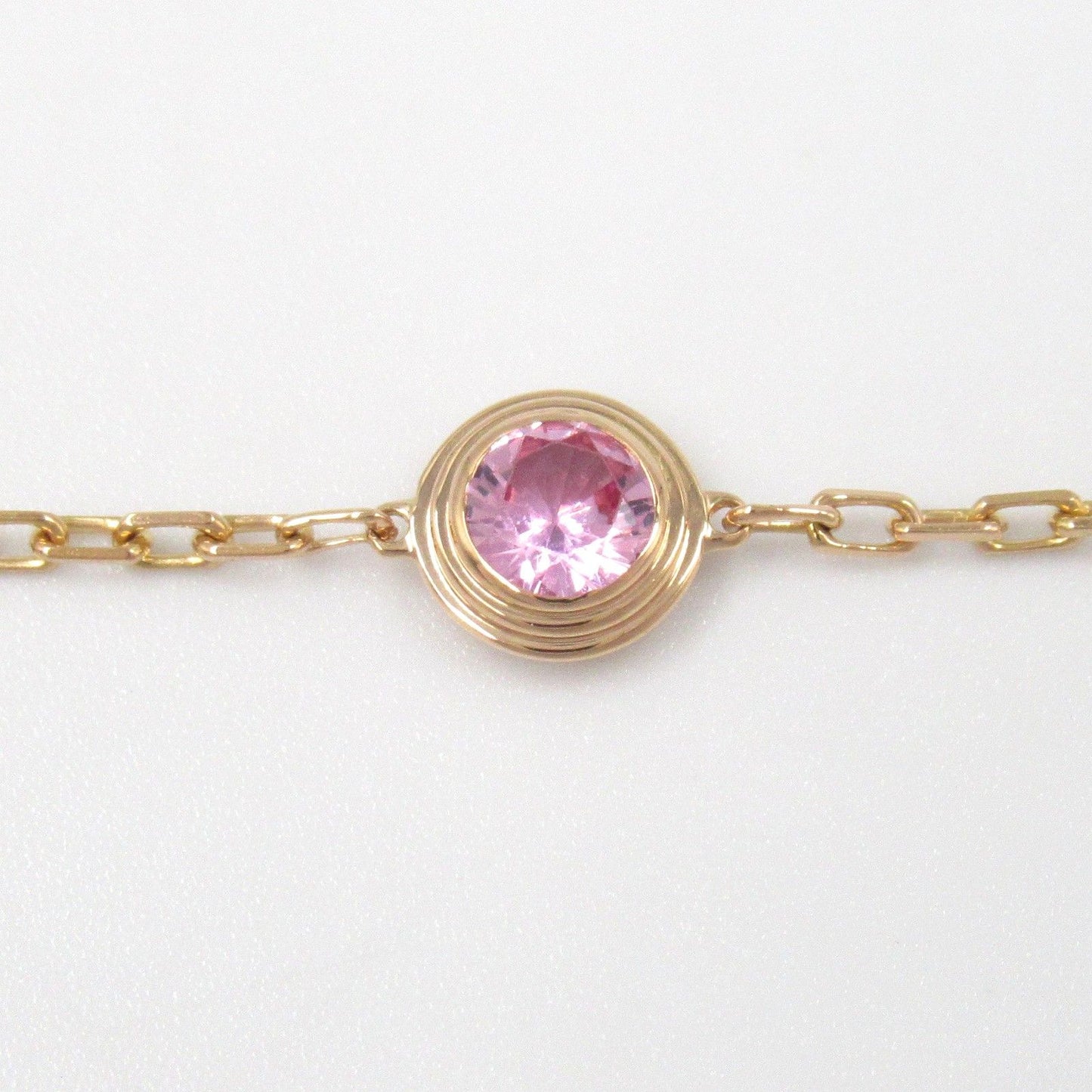 CARTIER D'Amour Pink Sapphire Bracelet in 18K Pink Gold