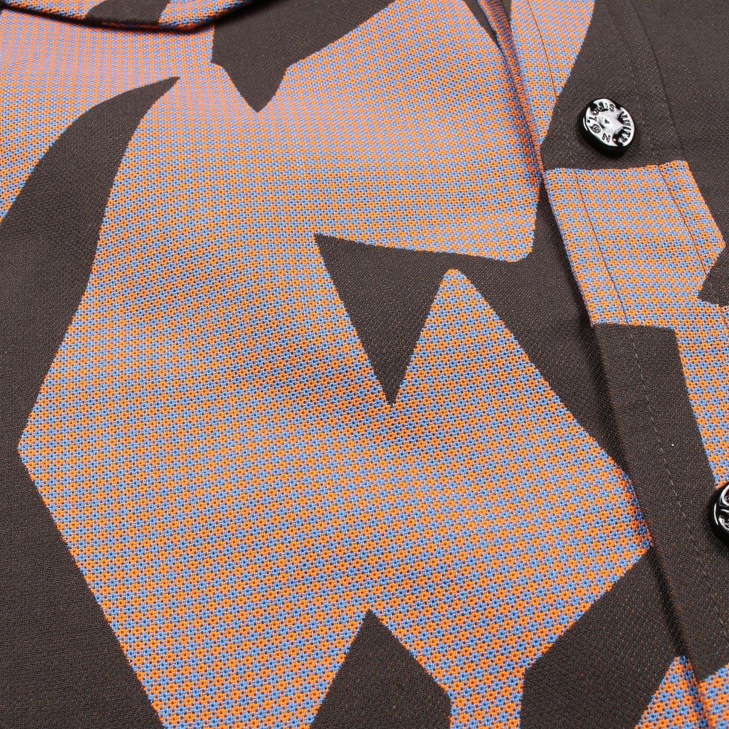 Louis Vuitton Double-Faced Overshirt Jacket - XL - Orange/Blue