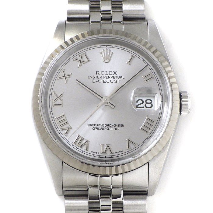 Rolex Datejust 36mm 16234 - Exquisite White Gold & Steel Timepiece