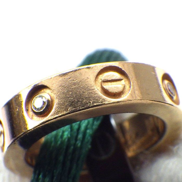 Cartier Baby Love Circle Link Bracelet with Diamonds and Ceramic