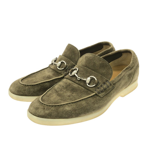 GUCCI Beige Suede Loafers - Timeless Elegance for the Modern Man