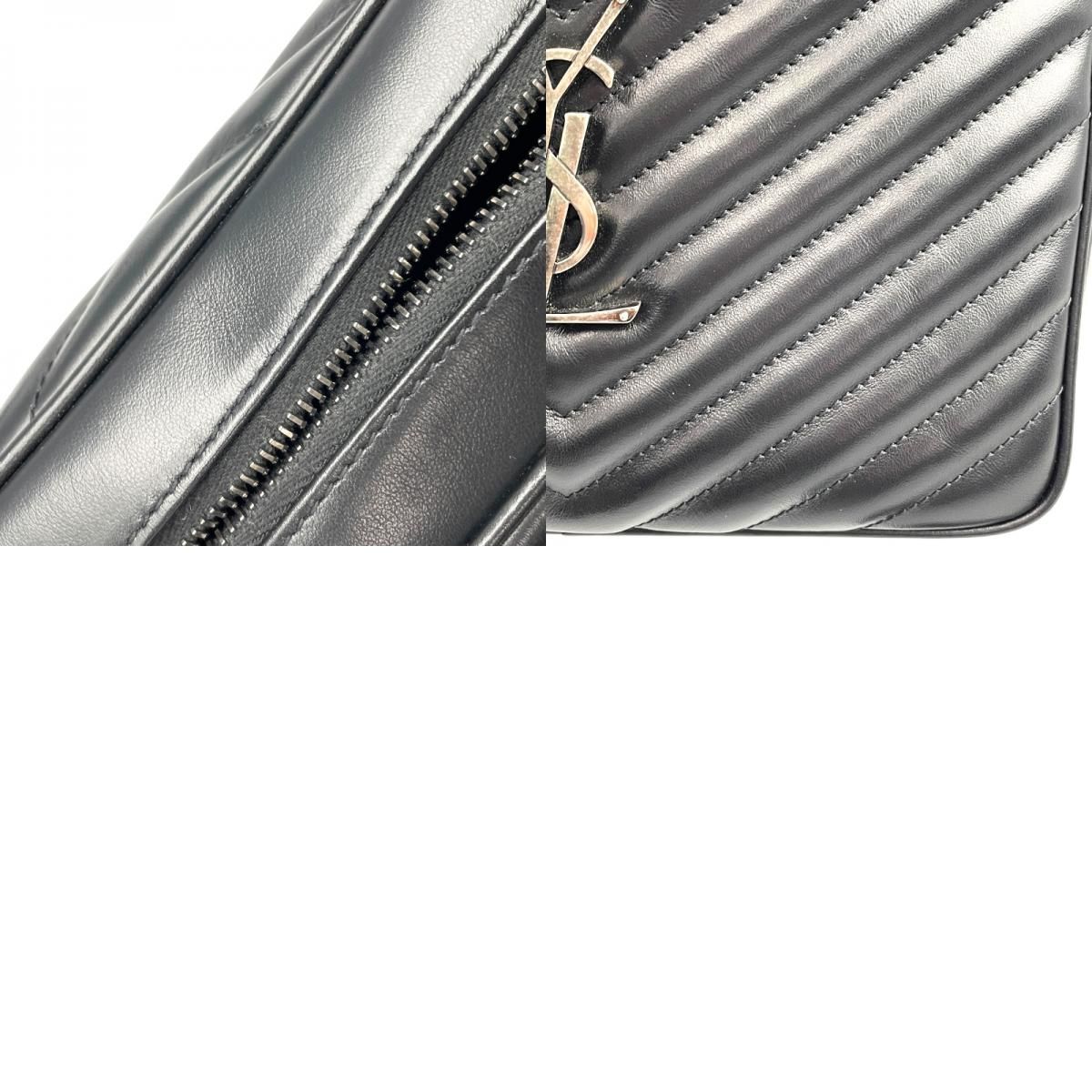 Saint Laurent Lou Camera Bag in Black Leather - Timeless Elegance