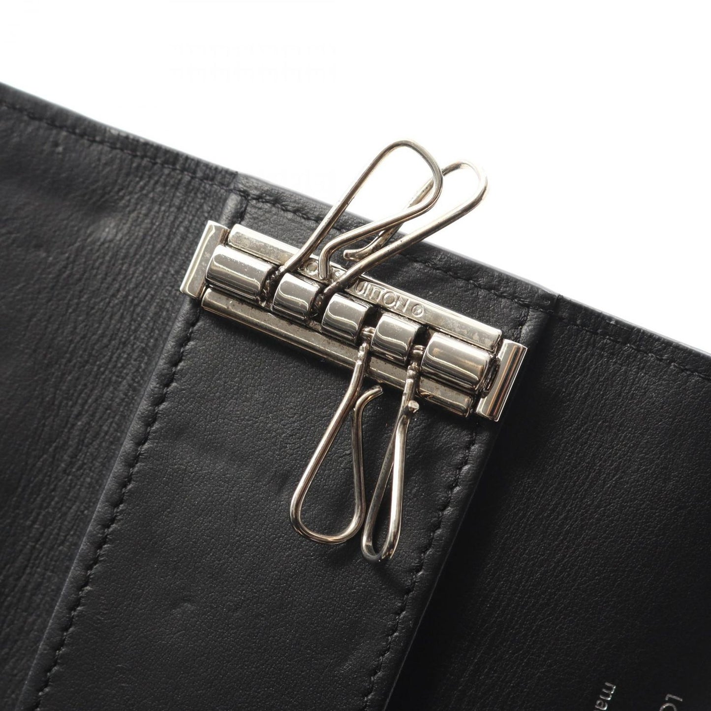 Louis Vuitton Monogram Mahina Noir Key Case - Exquisite Craftsmanship