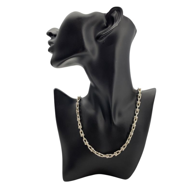 Tiffany & Co. Hardware Small Ring Necklace in Silver - Exquisite Craftsmanship