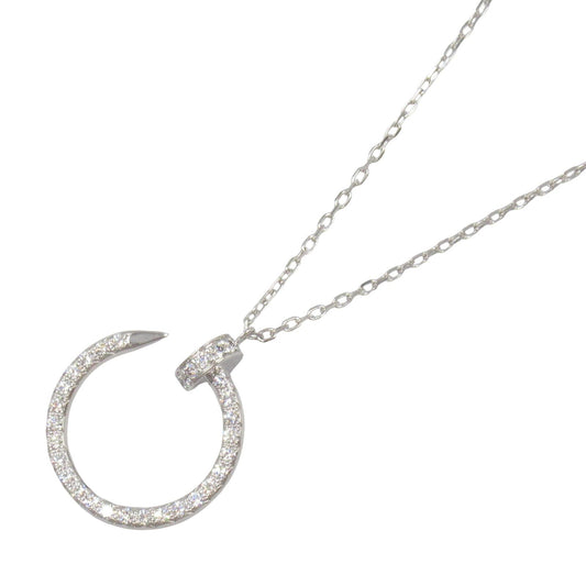 CARTIER Juste un Clou Diamond Necklace in 18K White Gold