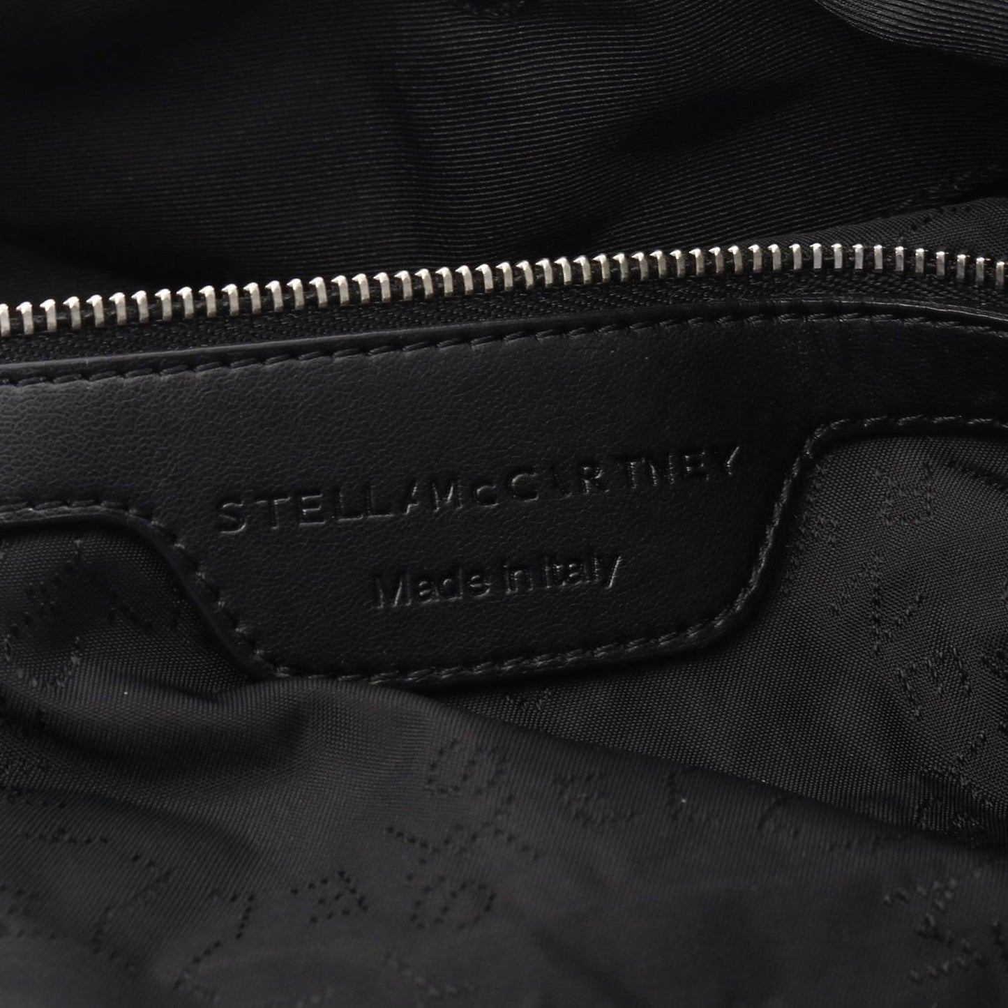 Stella McCartney Falabella Box Tote Bag in Black Nylon & Leather